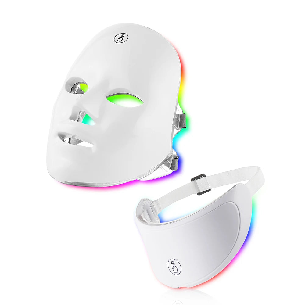Sol Glow LED Therapy Mask | 7-Colour At-Home Light Treatment | Anti-Ageing & Skin Tightening